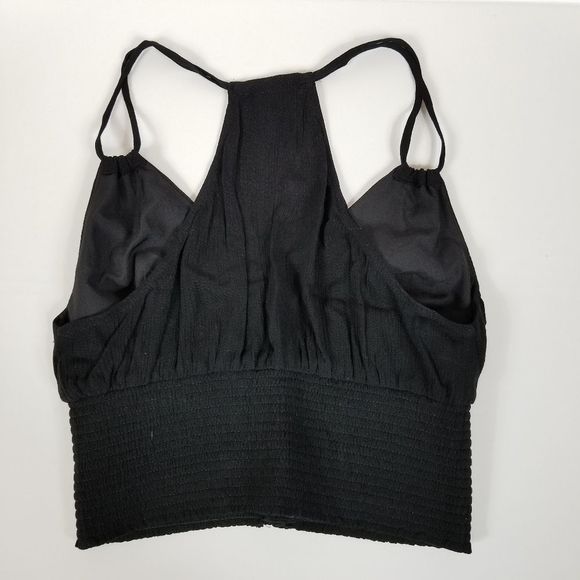 FOREVER 21 Halter Embroidery Spaghetti strap Top - Picture 2 of 4